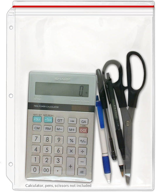 10-Pack Zipper Case for Binders - Organize Effortlessly!