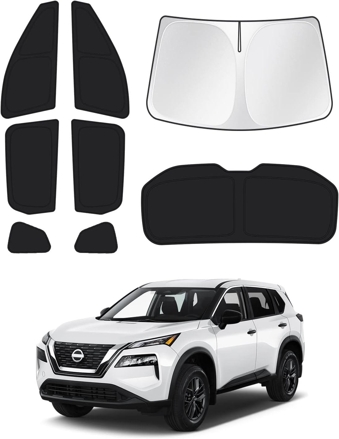 Sunshades for 2021-2026 Nissan Rogue - Ultimate UV Protection