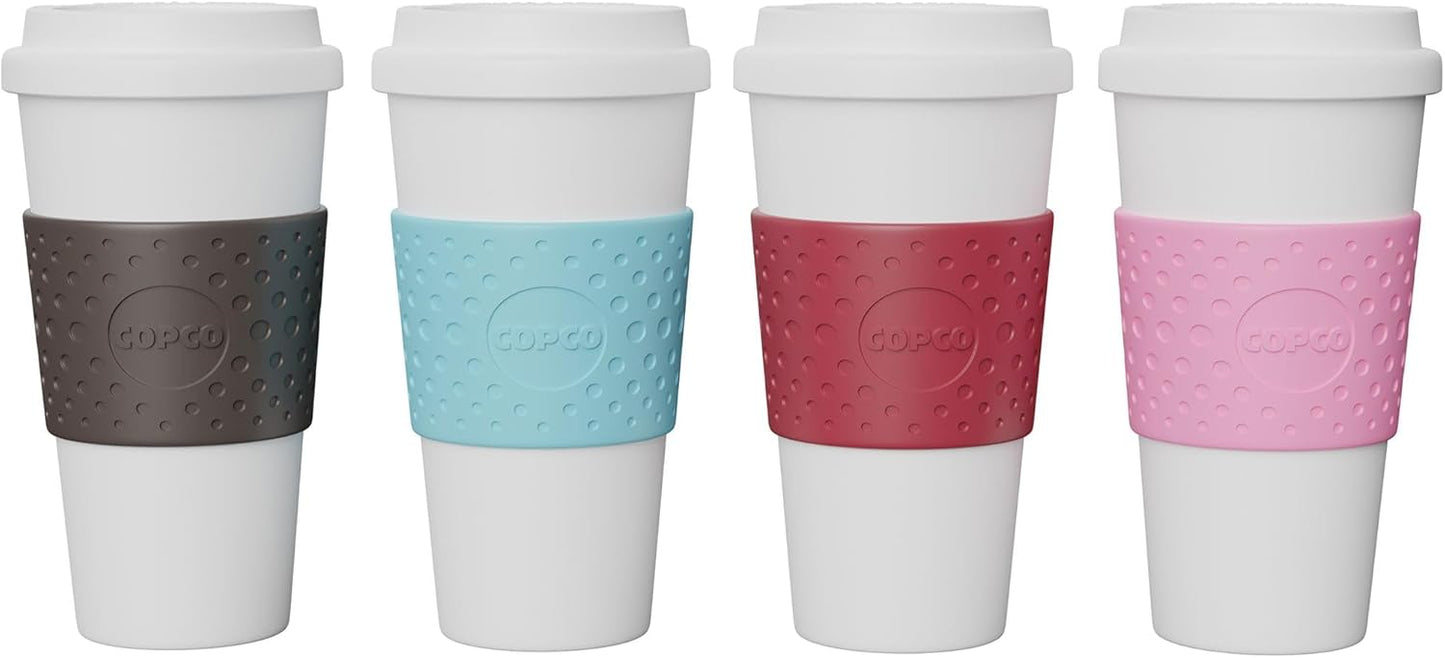 Copco Acadia Travel Mug 4-Pack for Hot and Cold Drinks