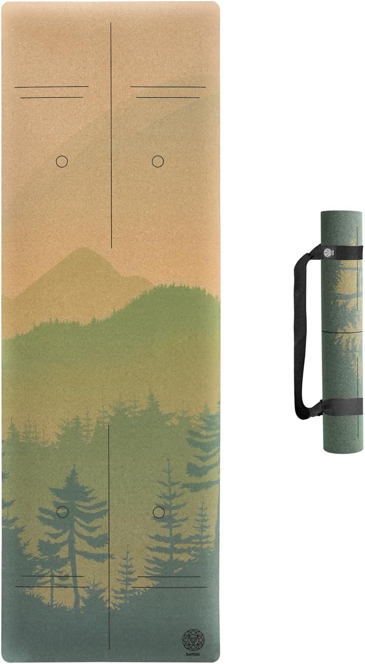 Satori Concept Cork Yoga Mat: Extra Support