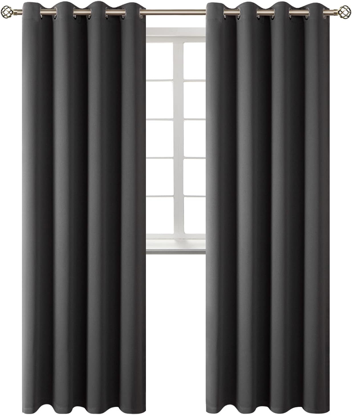 BGment Blackout Curtains - Thermal Insulated Room Darkening Panels