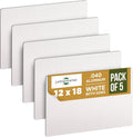 Aluminum Sign Blank 12 x 18 x.040 Pack of 5 - DIY Metal Signs