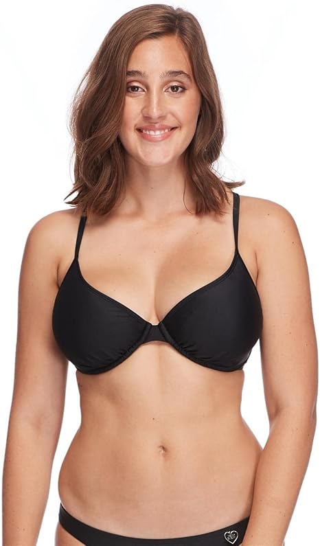 Body Glove Women's Smoothies Solo Solid Underwire Bikini Top
