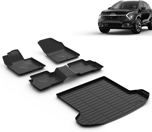 Customized Floor Mats for 2025 2024 2023 Kia Sportage Hybrid