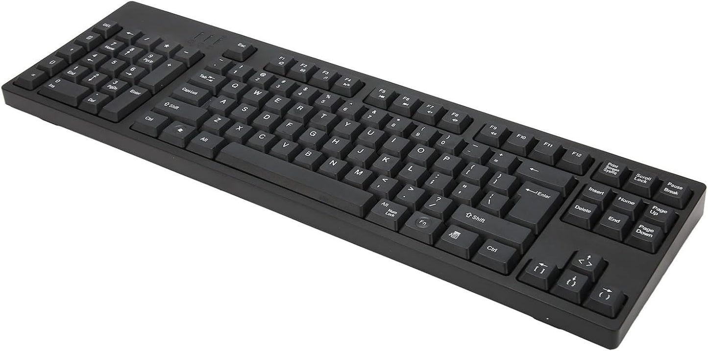 Dpofirs Left Handed Keyboard with Ergonomic Design for Comfort