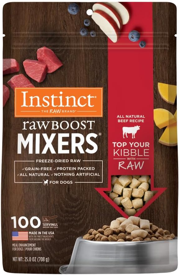 Instinct Raw Boost Mixers Freeze Dried Dog Food Topper Review