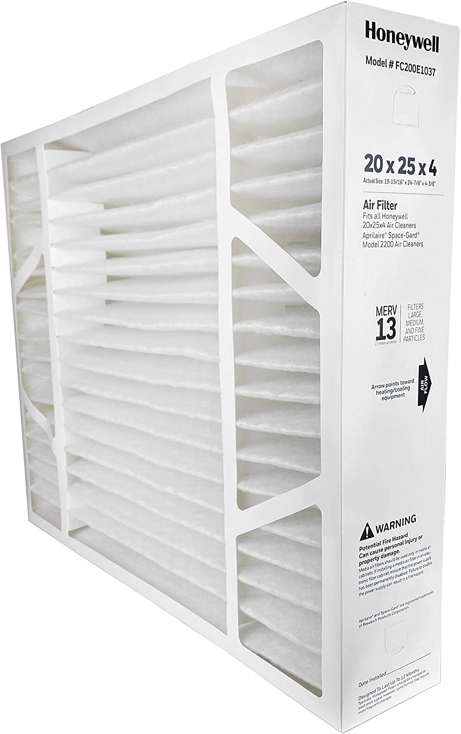 Honeywell MERV 13 Air Filter Replacement - Cleaner Air Guaranteed