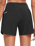 baleaf Women's 5ft Workout Shorts with Liner - Secure Pockets & Quick