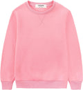 Kids Slouchy Soft Brushed Fleece Crewneck Sweatshirt