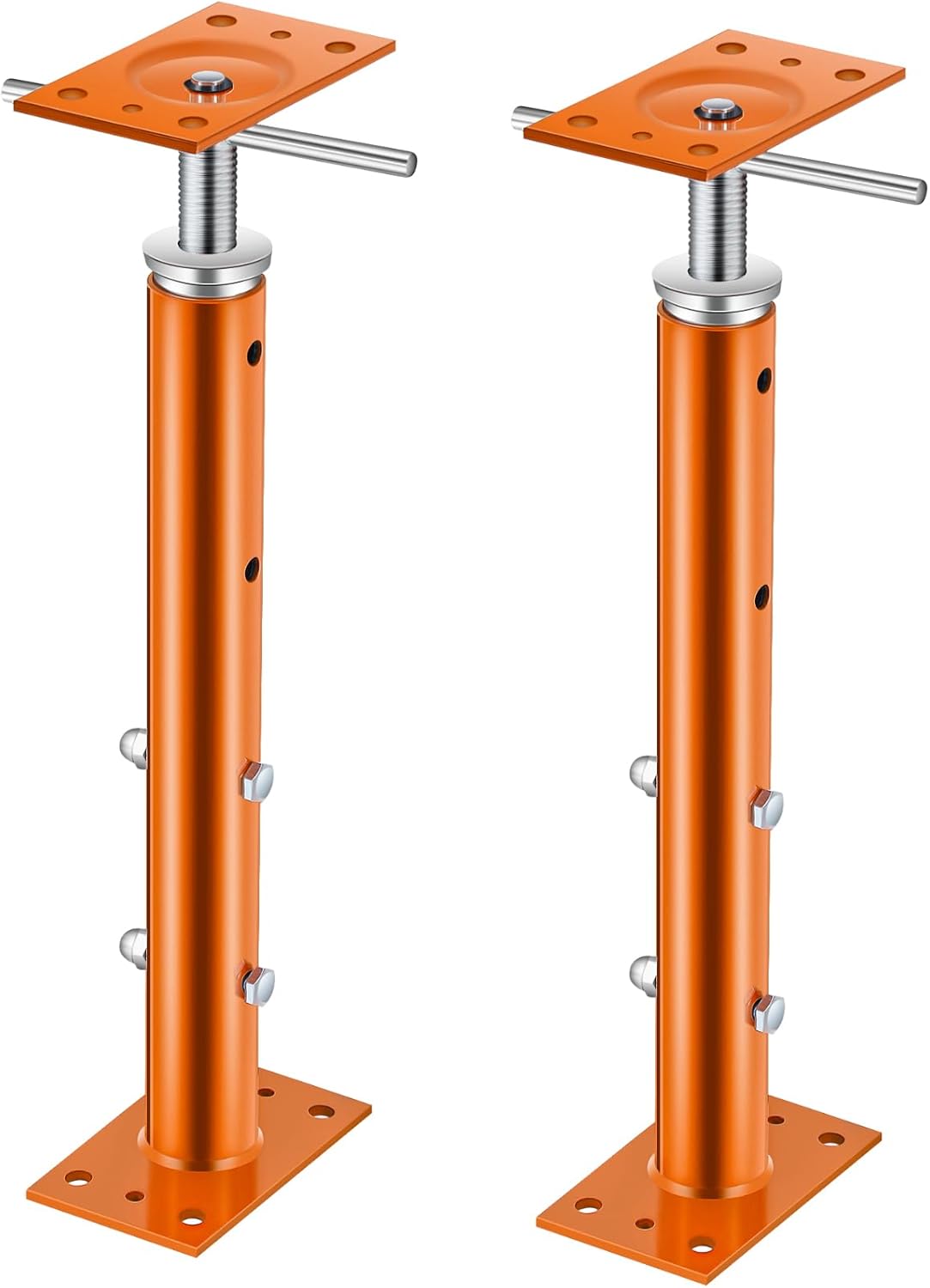 2 Pcs Adjustable Jack Post for Lifting Joist Beam Brace
