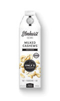 Cashew Milk Sweetened 32 Ounce Pack of 6 - Creamy, Shelf Stable