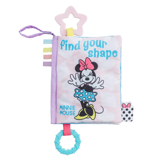 Minnie Mouse Soft Book with Teething Rings - Kids Preferred