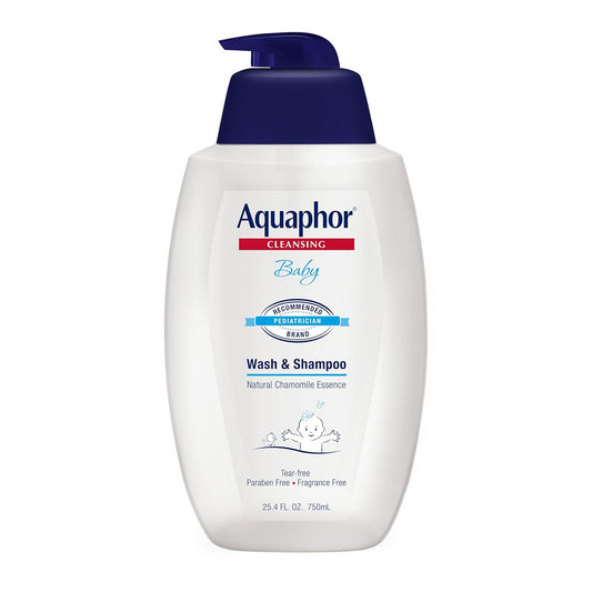 Hydrating Baby Wash & Shampoo, Gentle & Unscented