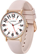 Nurse Watch for Nurses Doctors Women Men - Easy-Read Luminous Dial