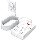 15ft Extension Cord Power Strip with 8 Outlets & 6 USB Ports - Long