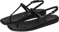 Crocs Women's Miami Thong Sandal Flat - Square Toe Summer Sandal