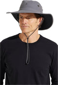 Men's Shapeable Wide Brim Hat - UPF 50 Sun Protection - Maximum
