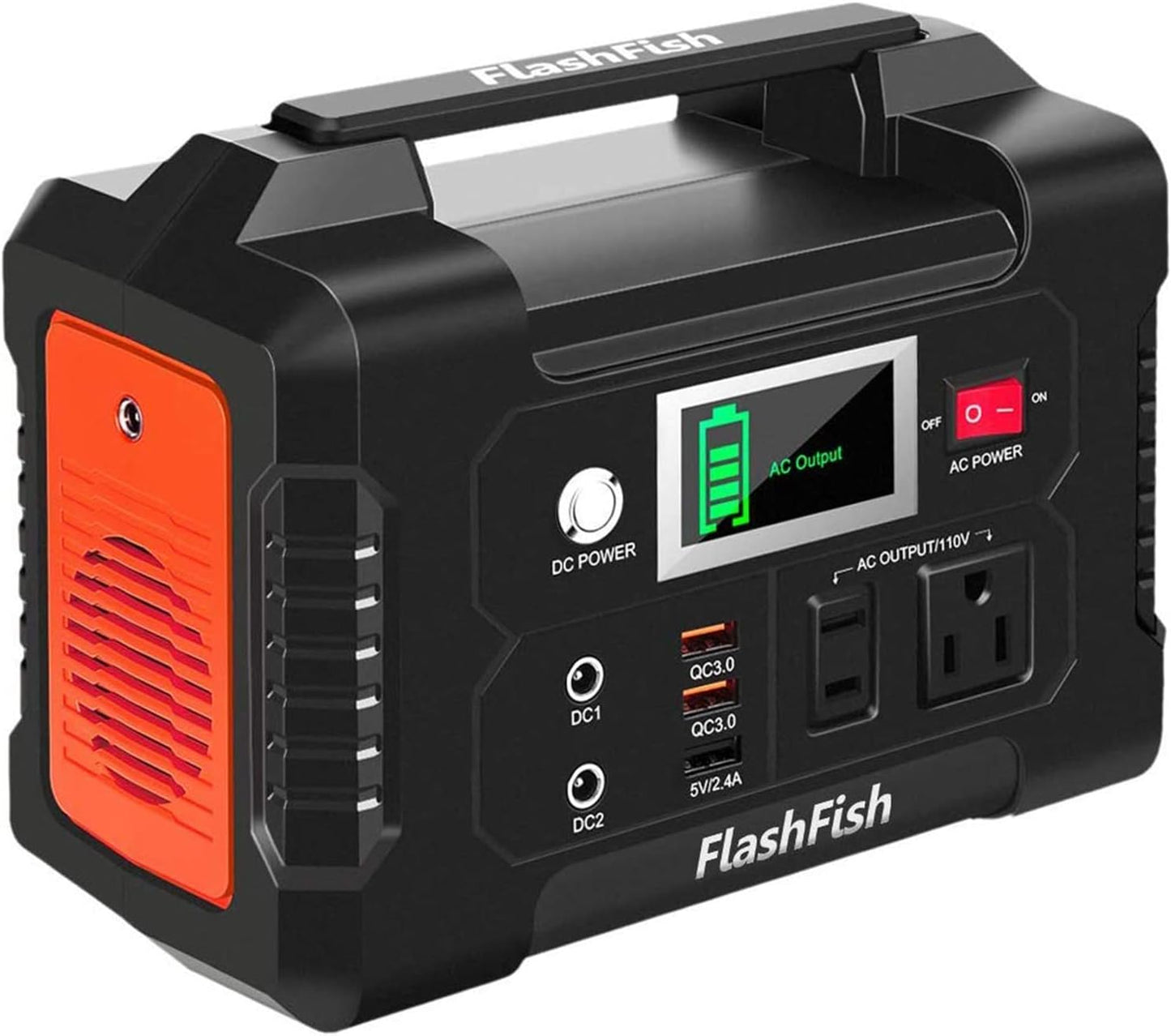 FlashFish 200W Portable Power Station - Reliable Outdoor Power