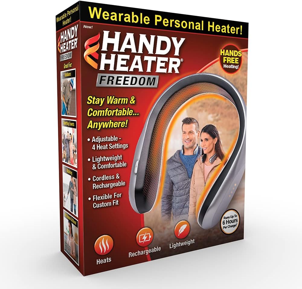 Wearable Neck Heater - Cordless Comfort & 4 Heat