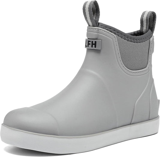 Women's Deck Boots for Outdoor Work and Waterproof Fishing
