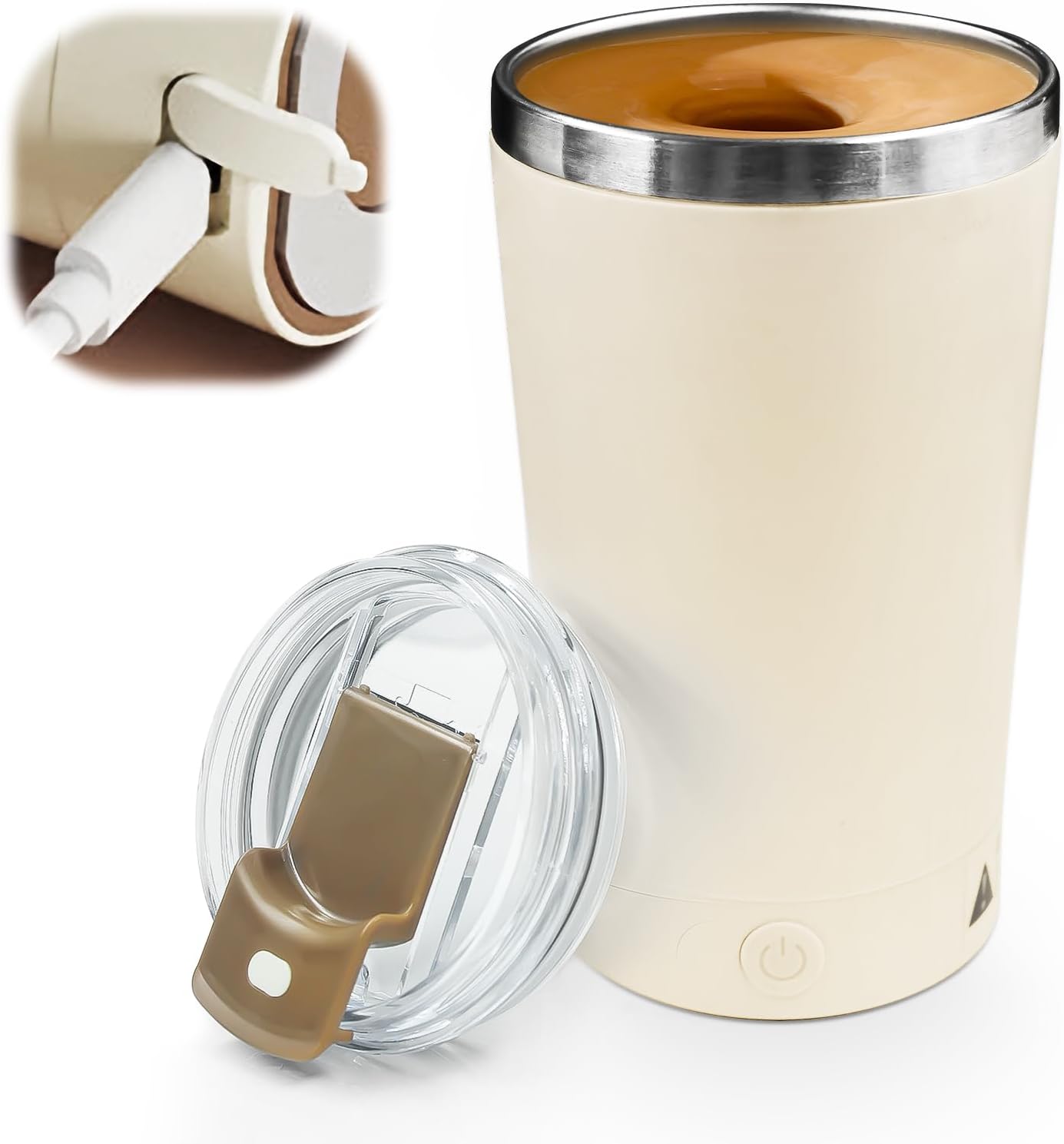 Mesen Self Stirring Mug - Rechargeable & Waterproof 13.8oz Cup