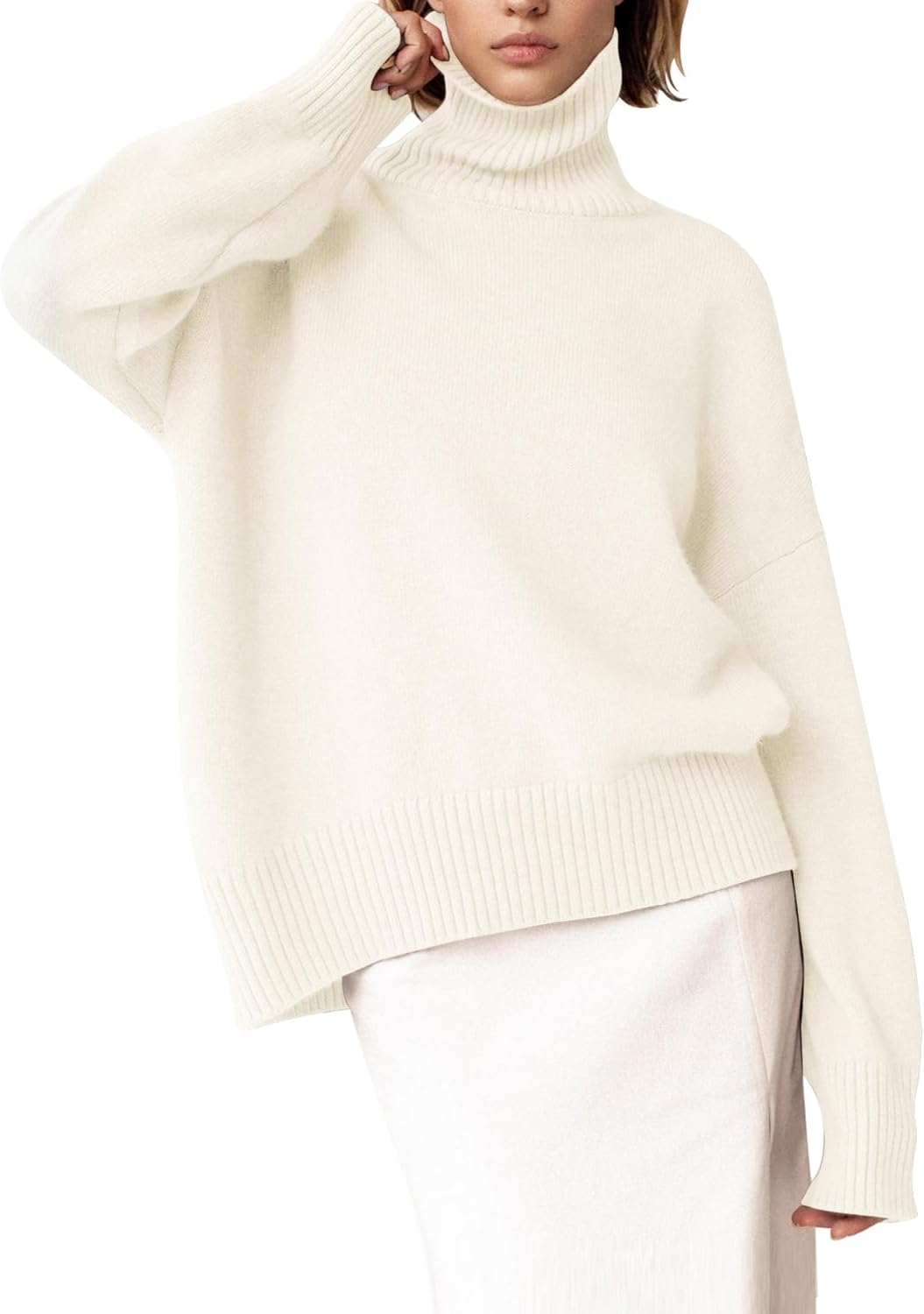 YKR Women's Chunky Turtleneck Sweater for Trendy Fall Style