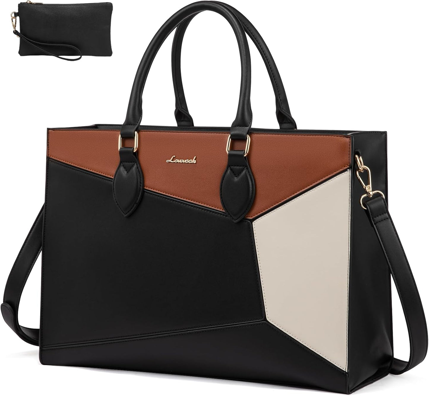 LOVEVOOK Laptop Bag for Women - Stylish and Functional Tote