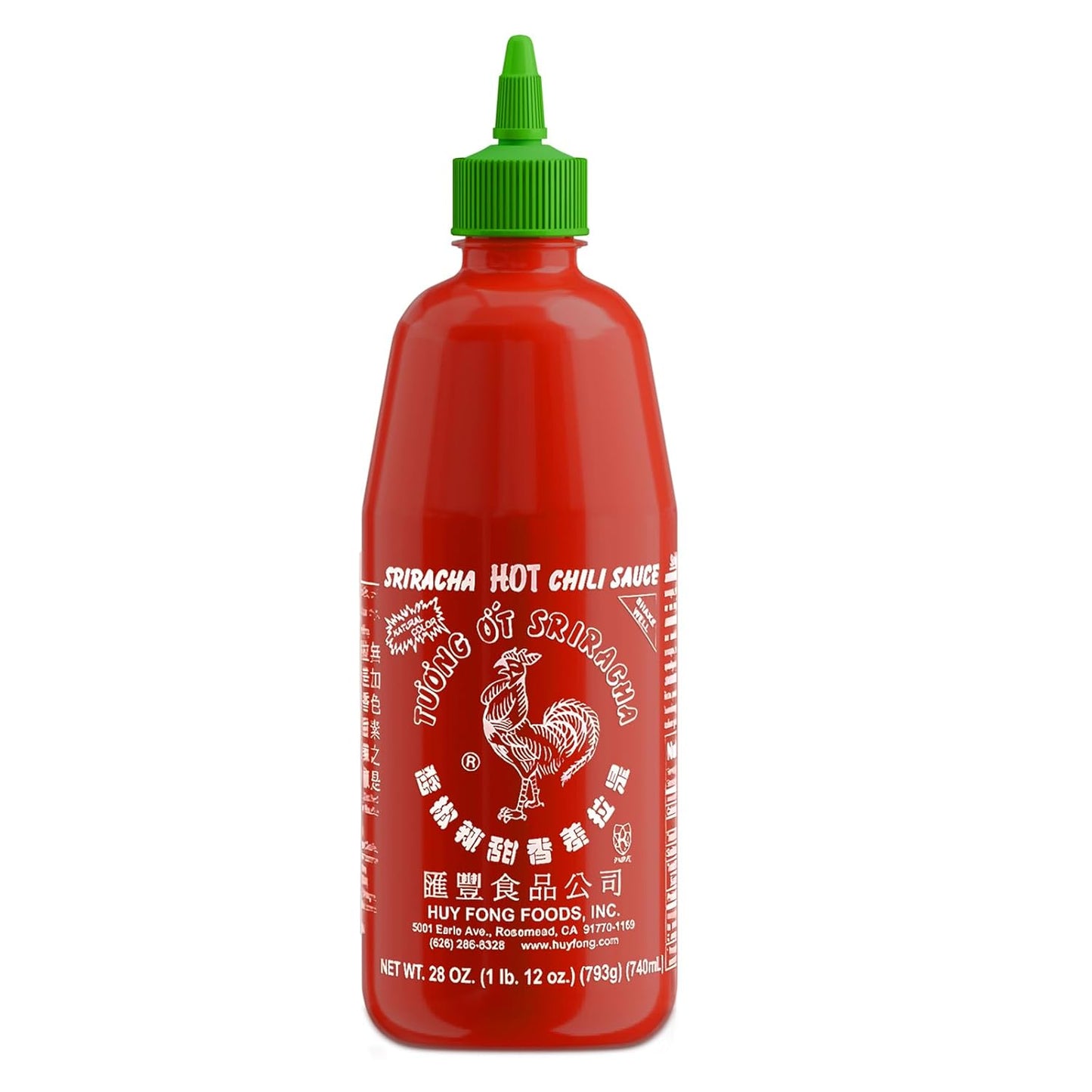 Huy Fong Sriracha Sauce - Original Flavor Hot Chili Sauce