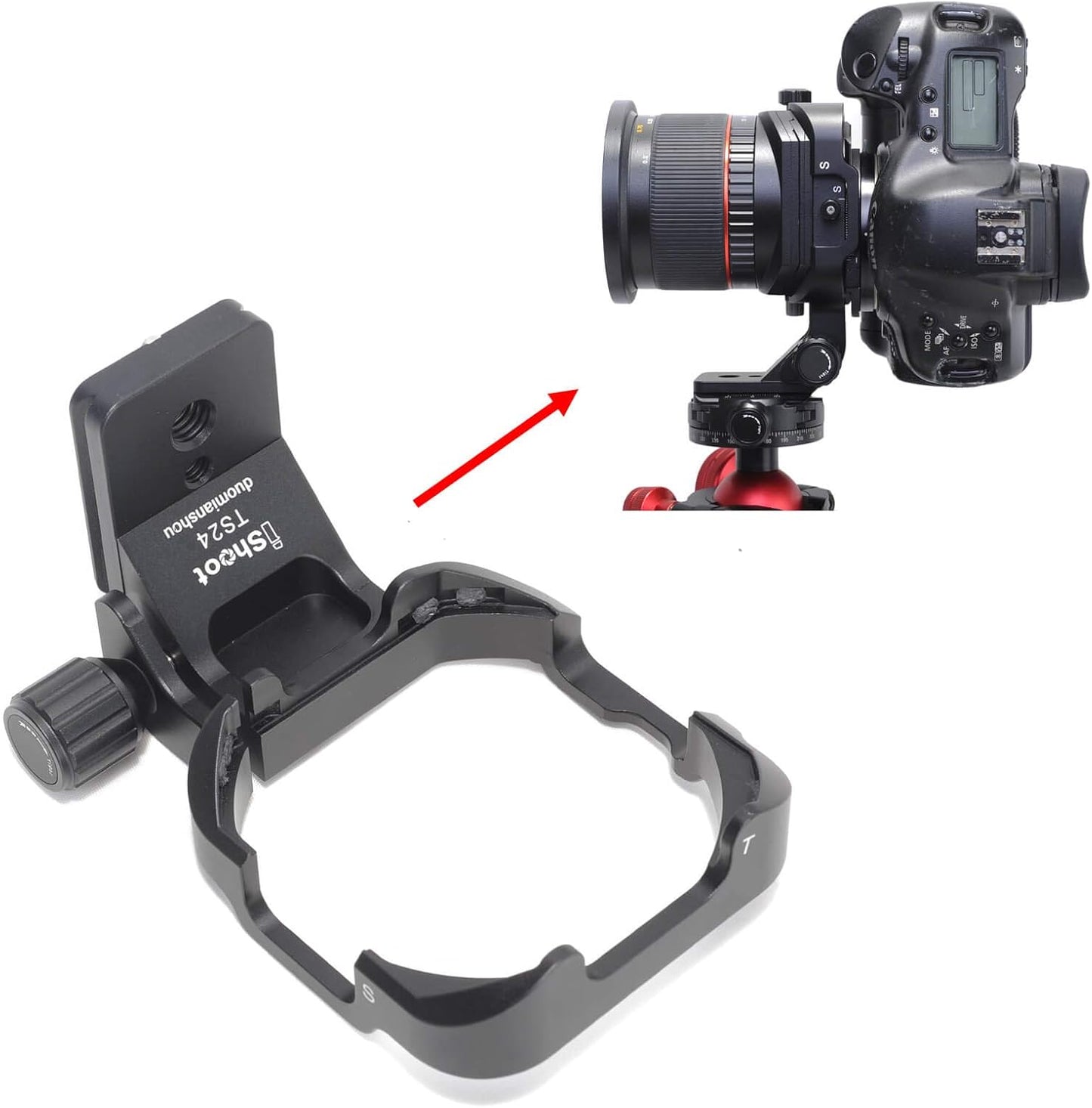 iShoot Tripod Mount Ring for Rokinon and Samyang 24mm Lenses