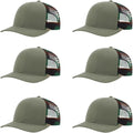 Richardson 112 Classic Six-Panel Adjustable Snapback (Style MHWQ)