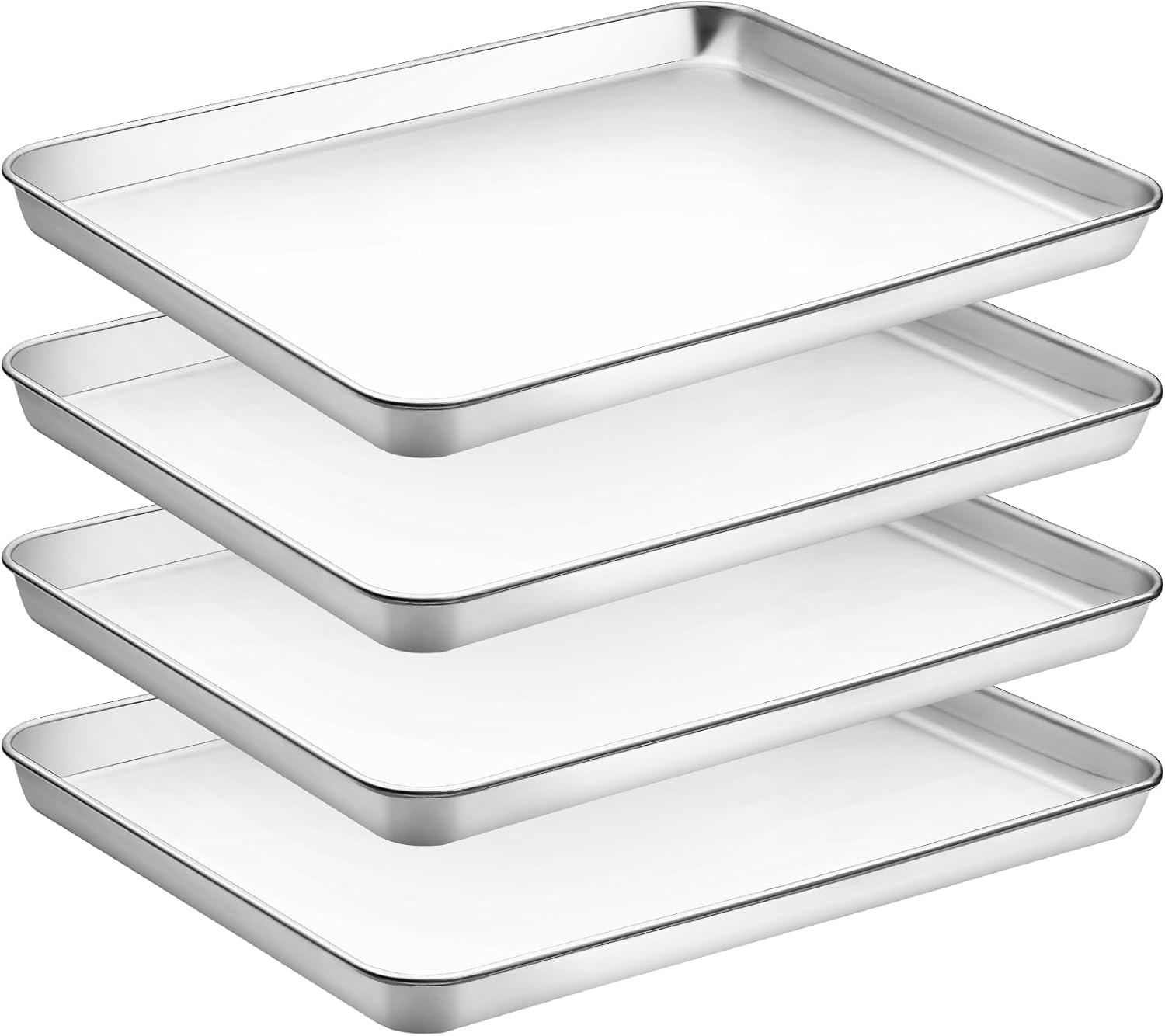 Stainless Steel Baking Sheet Set of 4 for Perfect Baking