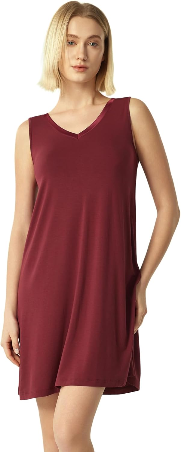 GYS Womens Bamboo Viscose Nightgowns for Ultimate Comfort