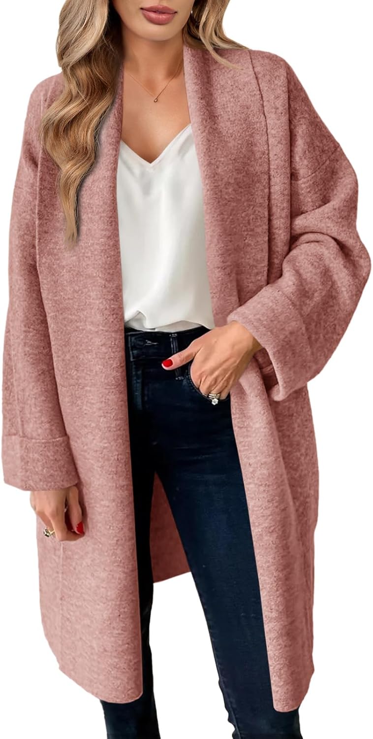 Saodimallsu Womens Long Cardigan Sweaters for Fall Style