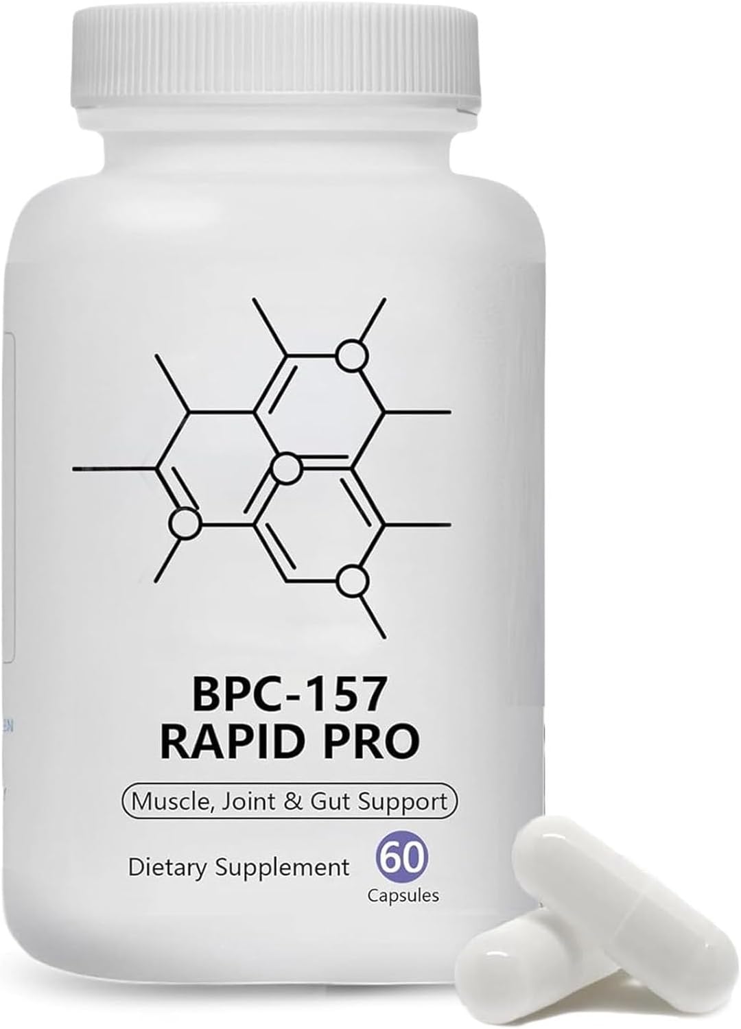BPC-157 Rapid Pro Peptide Capsules for Enhanced Fitness Support