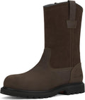 HISEA NINGO Mens Wellington Work Boots - Waterproof, Durable Comfort