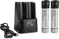 energup 2Pack VP100 Li-ion Battery for Black Decker Versapak