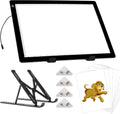 A3 LED Light Pad with Adjustable Stand - Bright Tracing Board