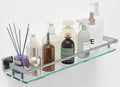 Glass Shelf for Bathroom Wall Mount Storage - 24in Tempered Glass