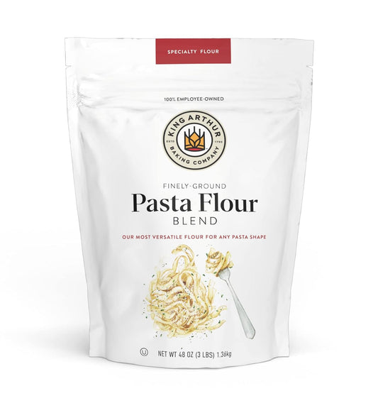 King Arthur Finely Ground Pasta Flour Blend, 3lb - Pure White