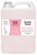 Rose Water & Glycerin Enhanced Facial Toner - 1 Gallon Refreshing
