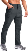 Pudolla Men's Lightweight Hiking Pants - Quick Dry, 7 Pockets Clothing