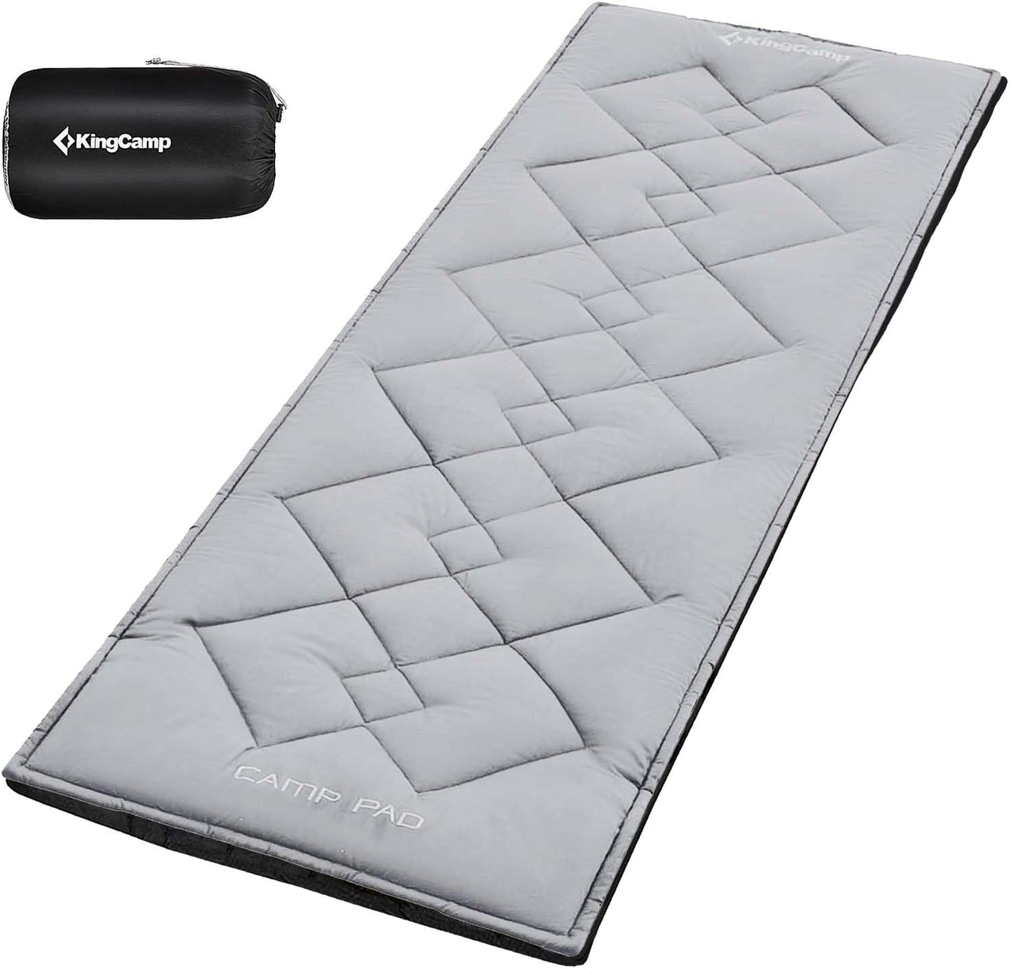 KingCamp Cot Mattress Pad for Comfortable Camping Sleep