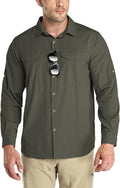 UPF 50+ Sun Protection Men's Hiking Shirt