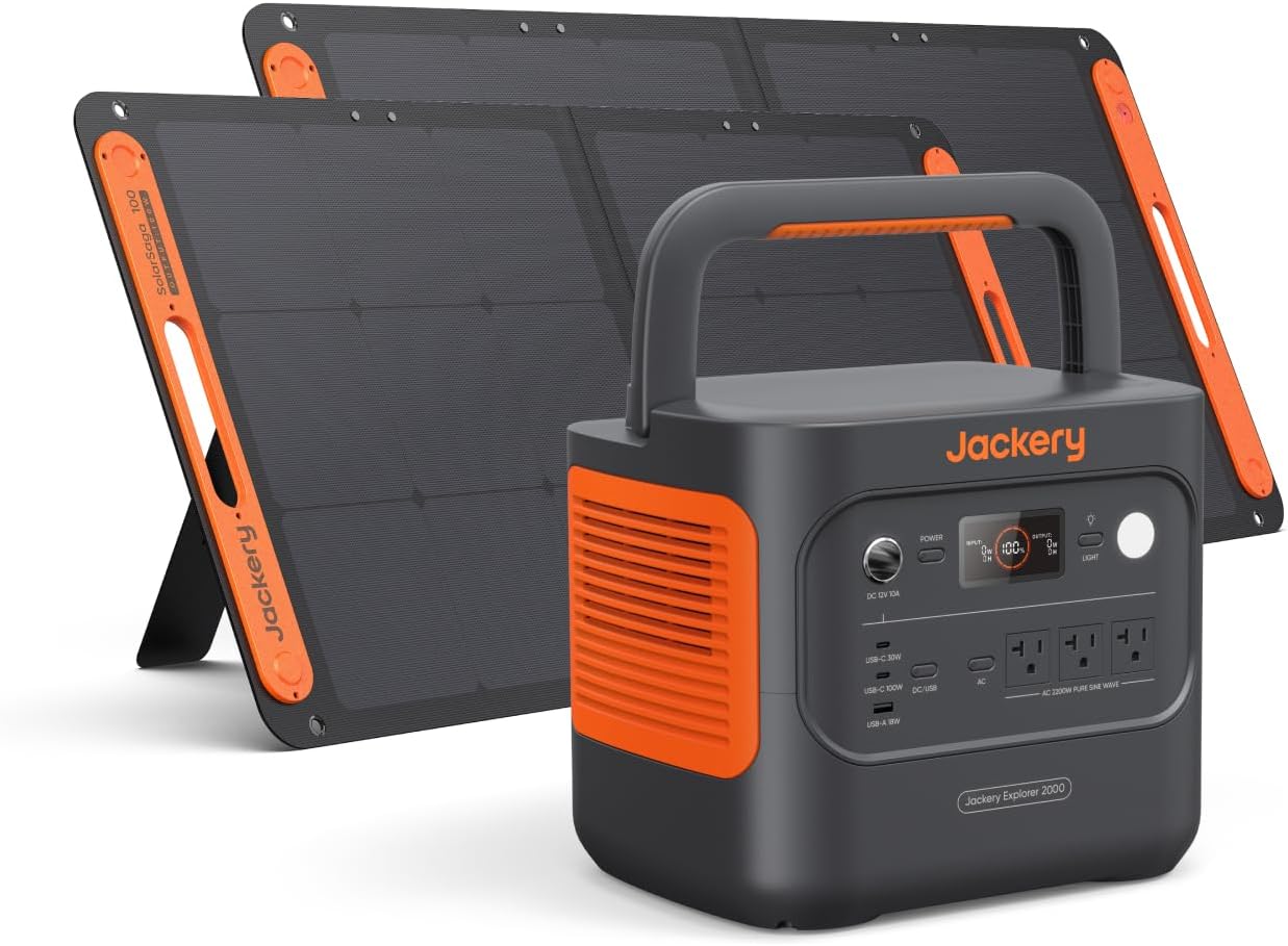 Jackery Explorer 2000 v2: 2042Wh Backup Power with Fast USB-C PD