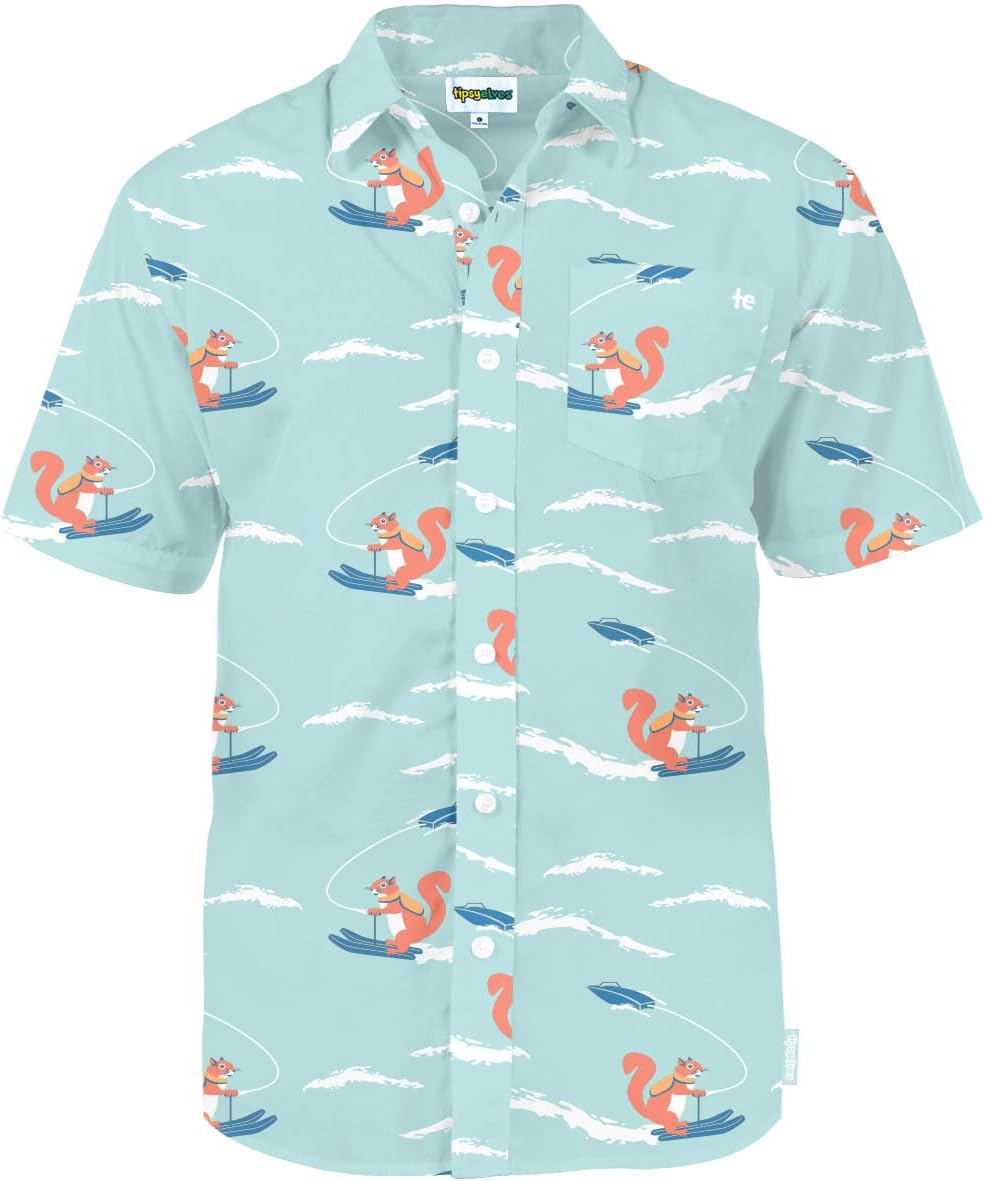 Tipsy Elves Hawaiian Shirts for Men - Perfect for Summer Fun
