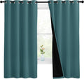NICETOWN 100% Blackout Curtain Panels, Thermal Insulated - Noise