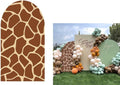 Giraffe Animals Arch Backdrop Cover - Stretchy Jungle Photo Wall