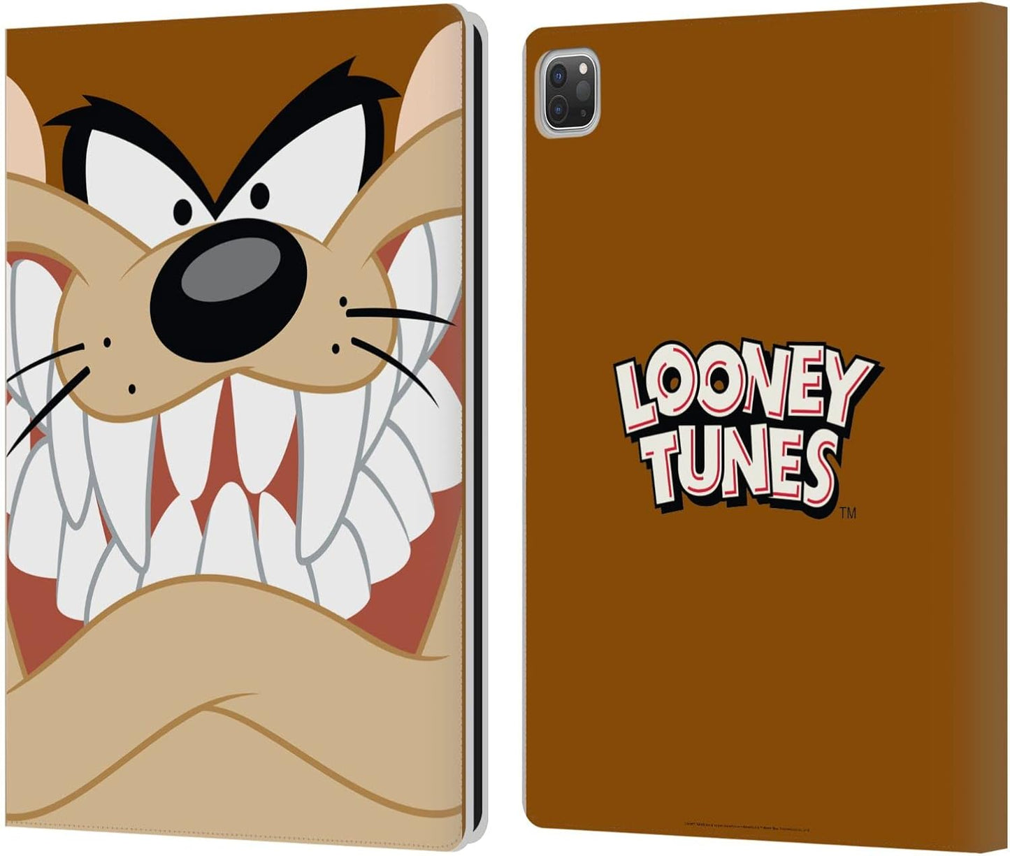 Looney Tunes Tasmanian Devil iPad Pro 12.9 Leather Wallet Case
