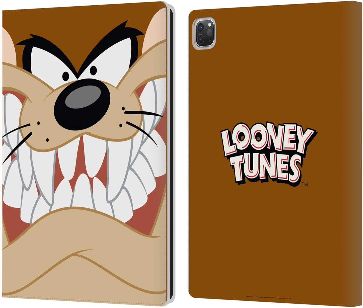 Looney Tunes Tasmanian Devil iPad Pro 12.9 Leather Wallet Case