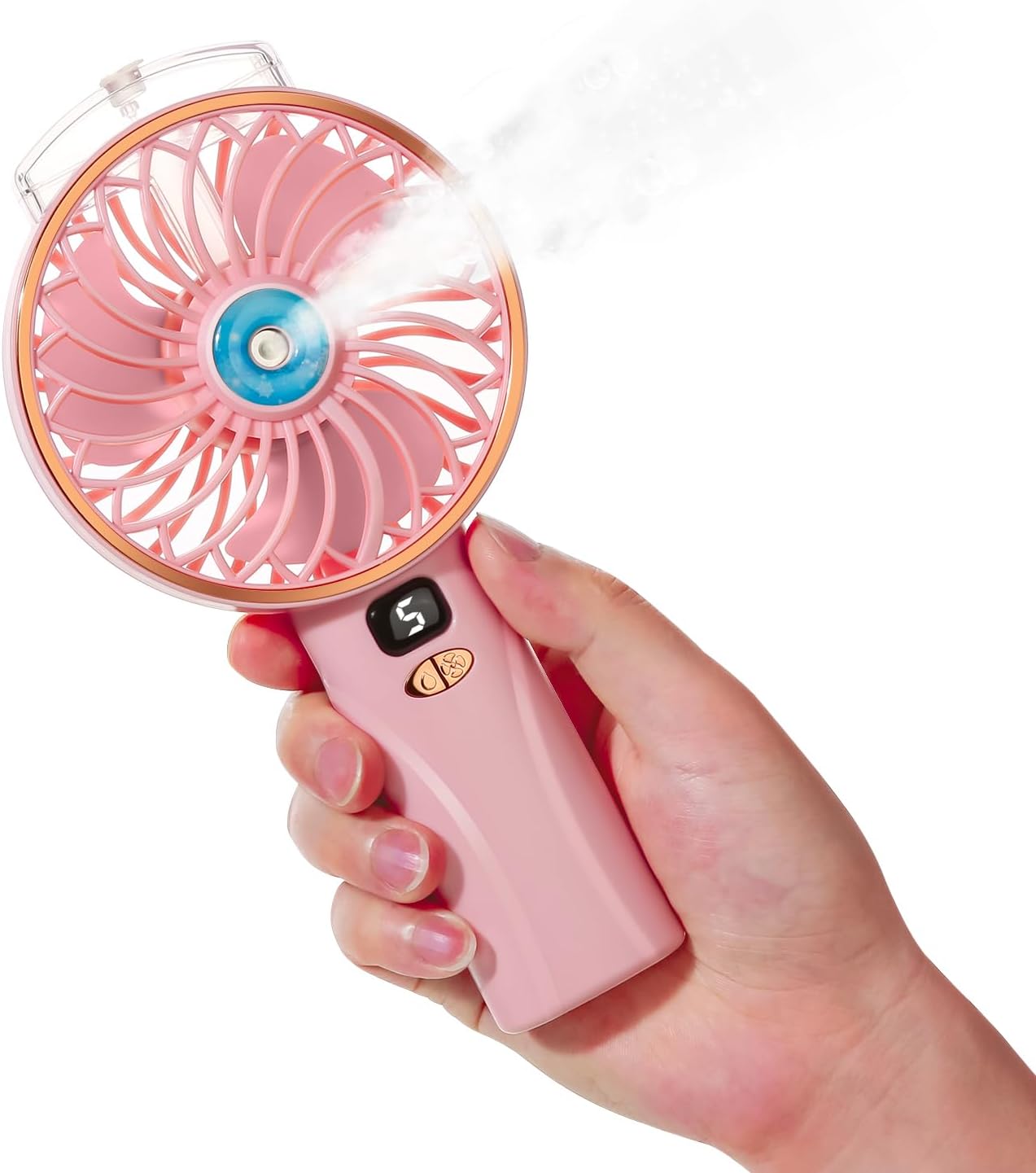 Portable Rechargeable Handheld Fan: Stay Cool Anywhere!
